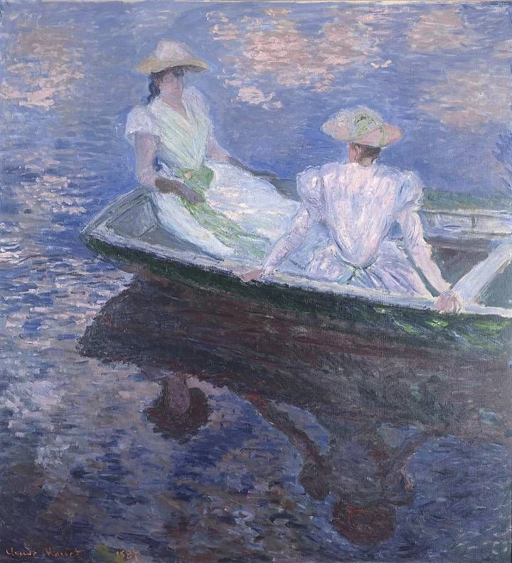 Les dames du bateau, Claude Monet 1887